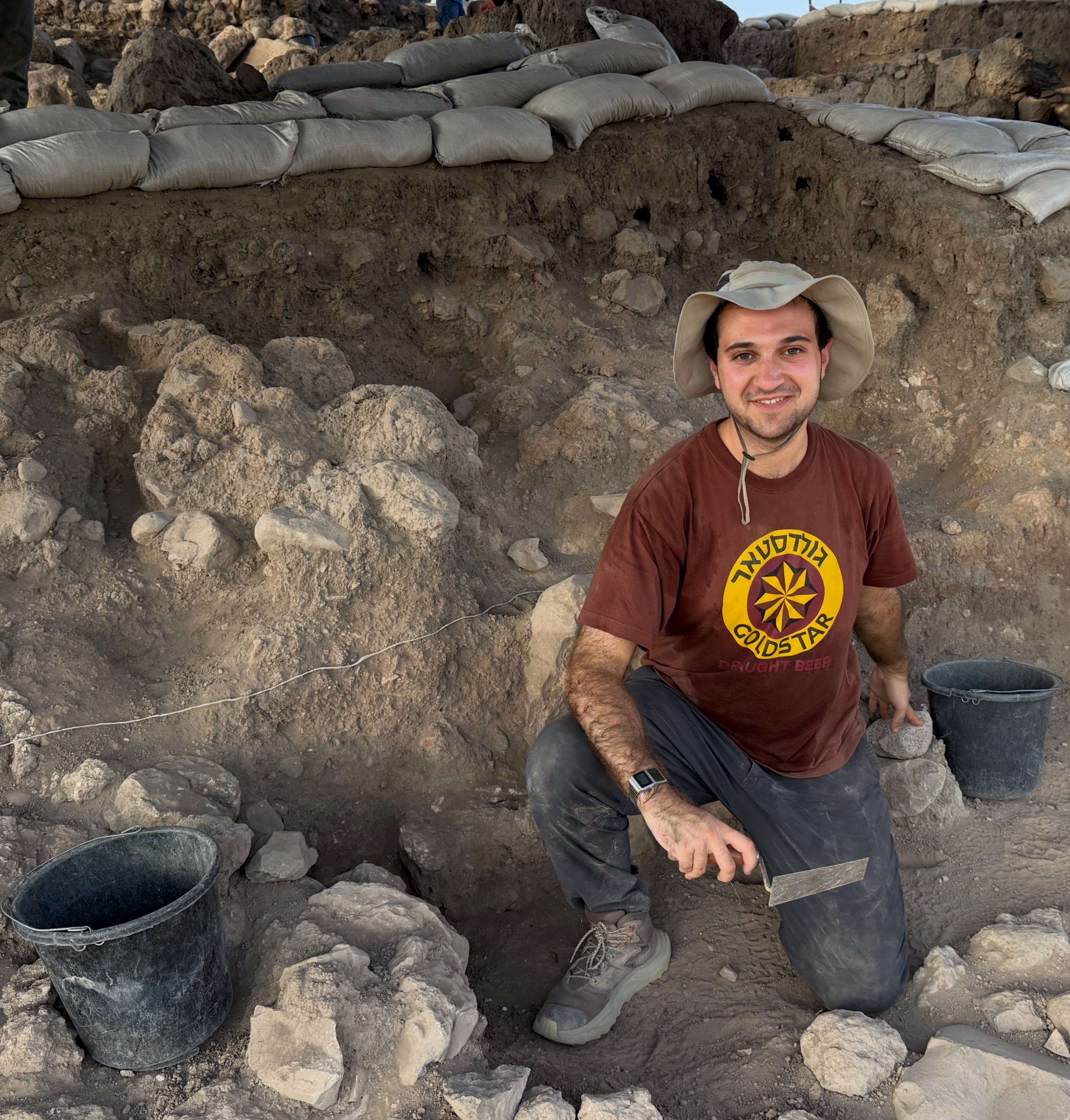 Eitan Cassway excavation dig 