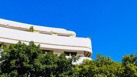 Bauhaus building in Tel Aviv