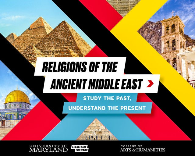 Religions of the ancient middle east collage